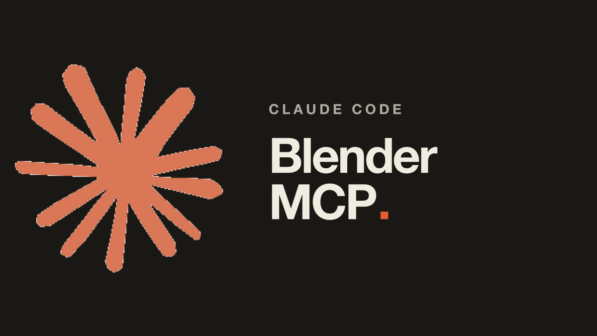 Blender MCP: Control Blender With Claude (Setup + Real Examples)