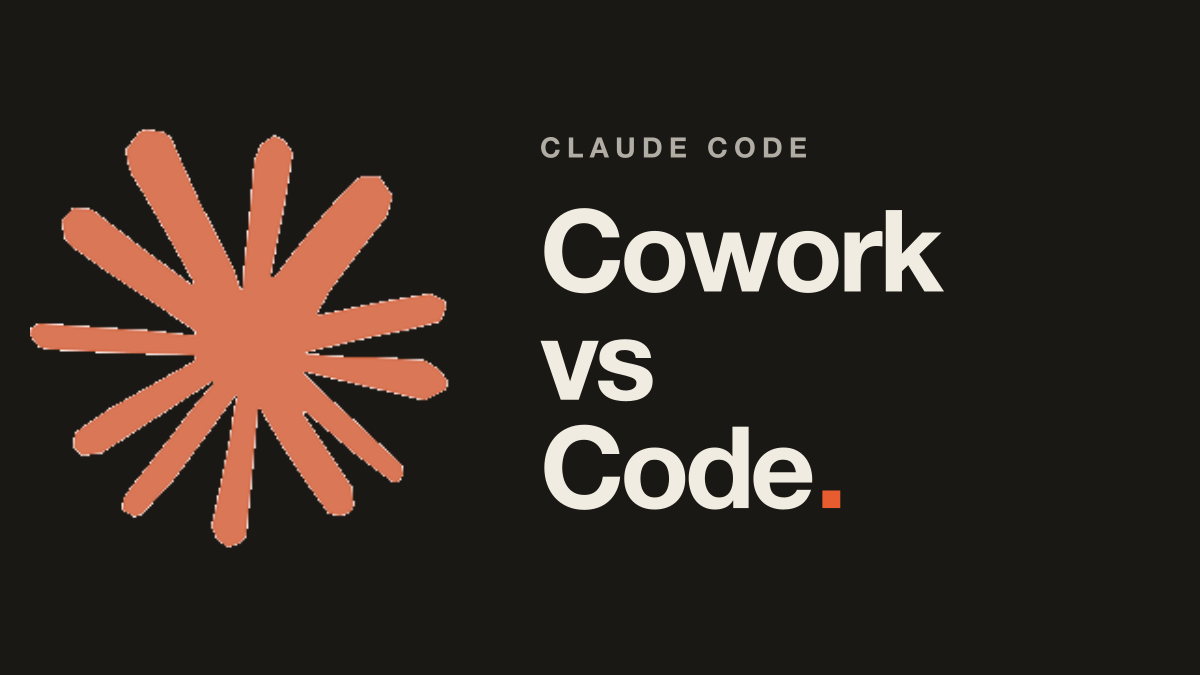 Claude Cowork vs Claude Code: Which One Should You Use?
