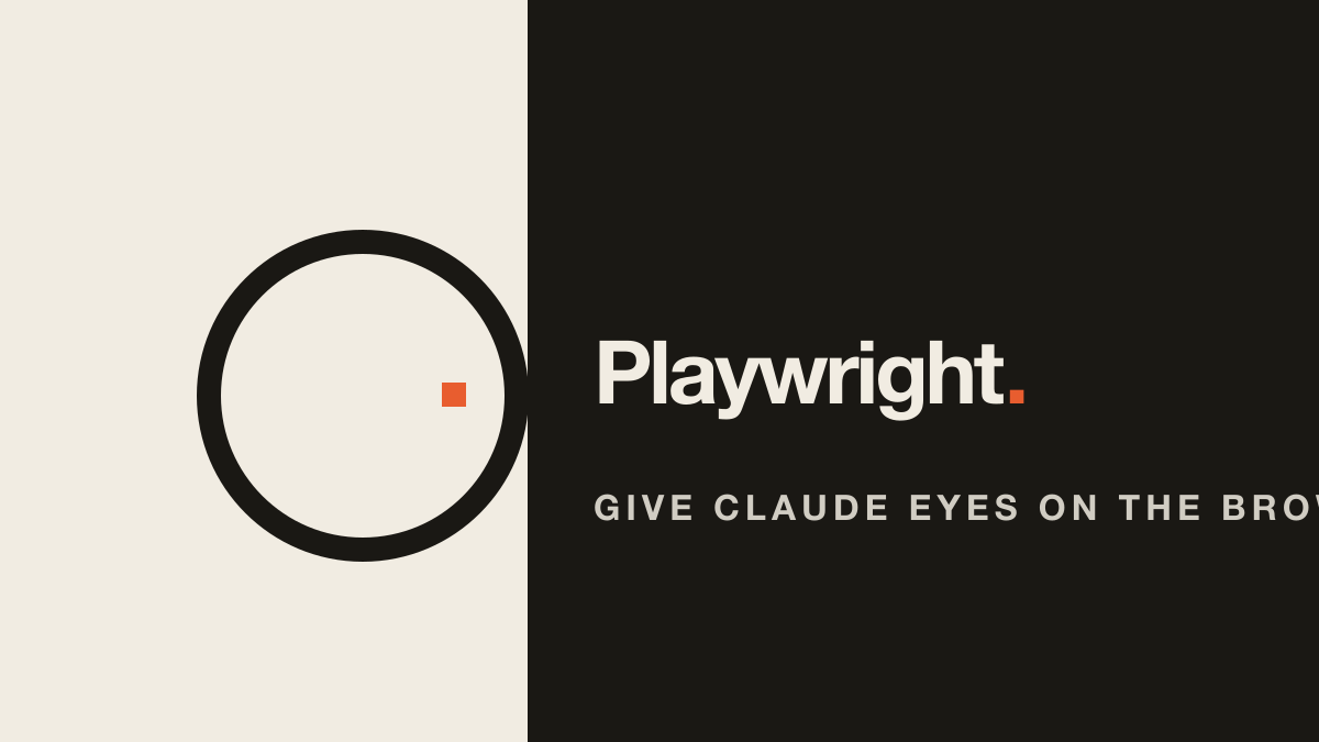 Playwright MCP for Claude Code (setup + verdict)