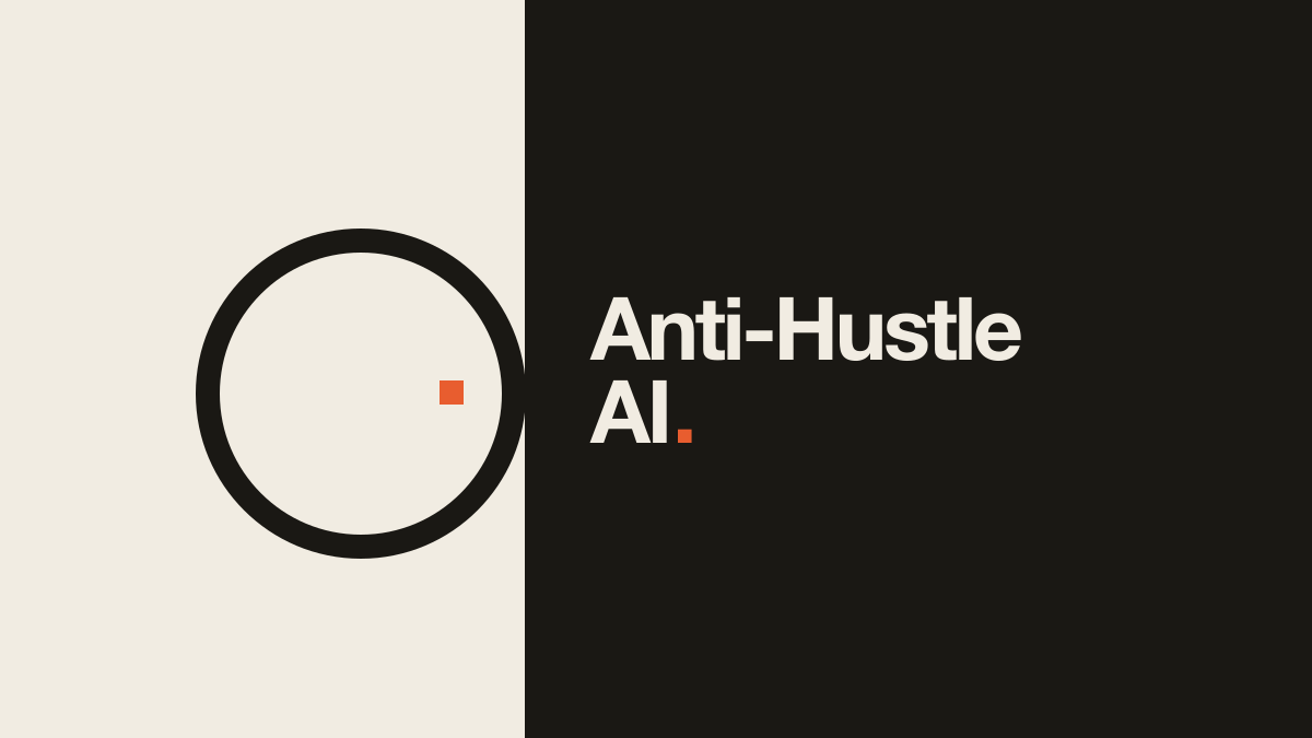 How to Succeed in AI Without Grinding 24/7